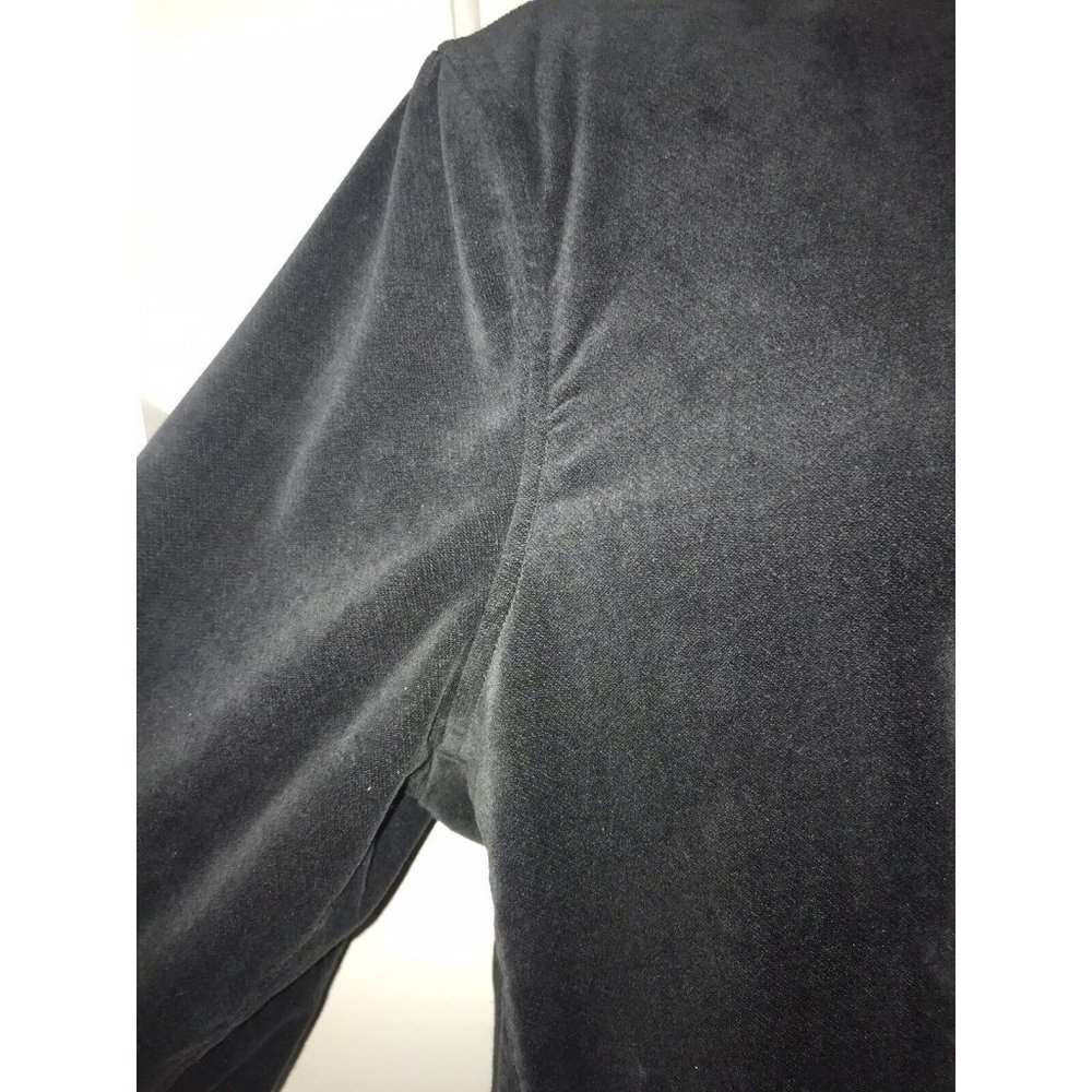 Peruvian Connection Bellamy Jacket Gray Velvet Em… - image 4